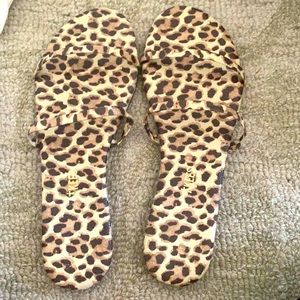 TKEES Gemma Leopard Sandal